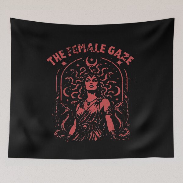 Item preview, The Female Gaze Red Medusa Gothic Art designed and sold by VioletNance.