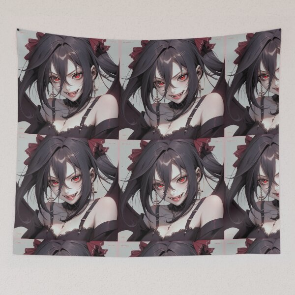 Aperçu de l'œuvre Mignonne vampire créée et vendue par Solace Sparkles.