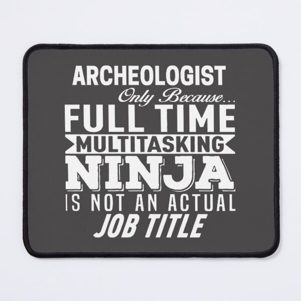 Item preview, Archaeologist Fieldwork Design Featuring Tools and Excavation Motifs designed and sold by rachid oubaika.