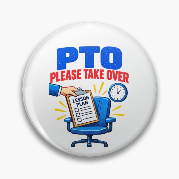 Item preview, PTO Please Take Over Lesson Plan for Teachers designed and sold by elderberry.