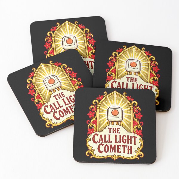 Item preview, Funny The Call Light Cometh Nurse Call Button Humor Art designed and sold by elderberry.