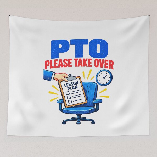 Item preview, PTO Please Take Over Lesson Plan for Teachers designed and sold by elderberry.