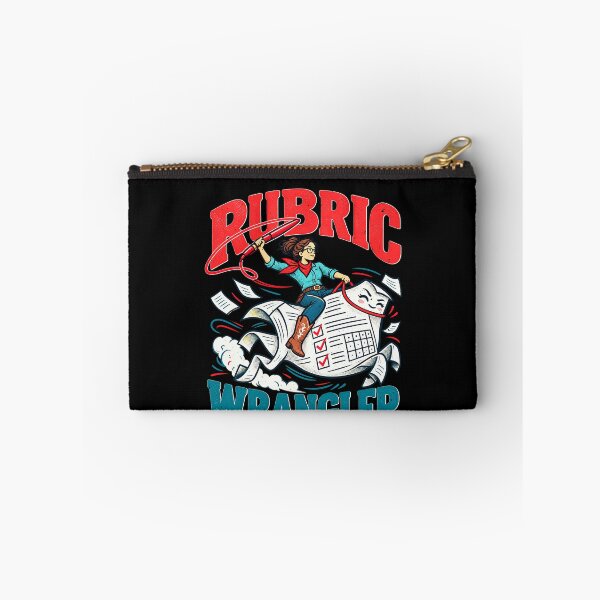 Item preview, Rubric Wrangler Grading Joke for Teachers designed and sold by elderberry.