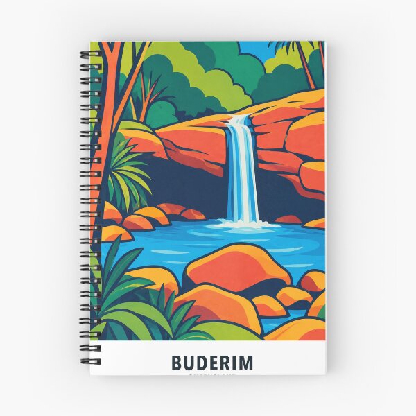 Item preview, Buderim Forest Falls Rainforest Waterfall designed and sold by Print My Town.