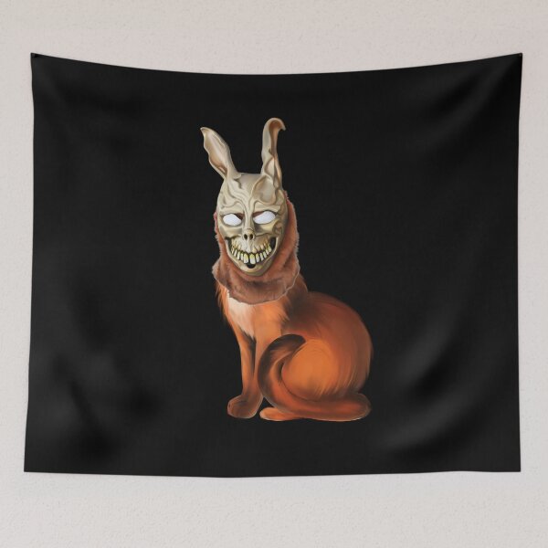 Item preview, Frank the Bunny Donnie Darko Orange Cat Mashup designed and sold by pulse_retail.