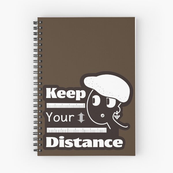 Item preview, Keep Your Distance designed and sold by 213 Studio.