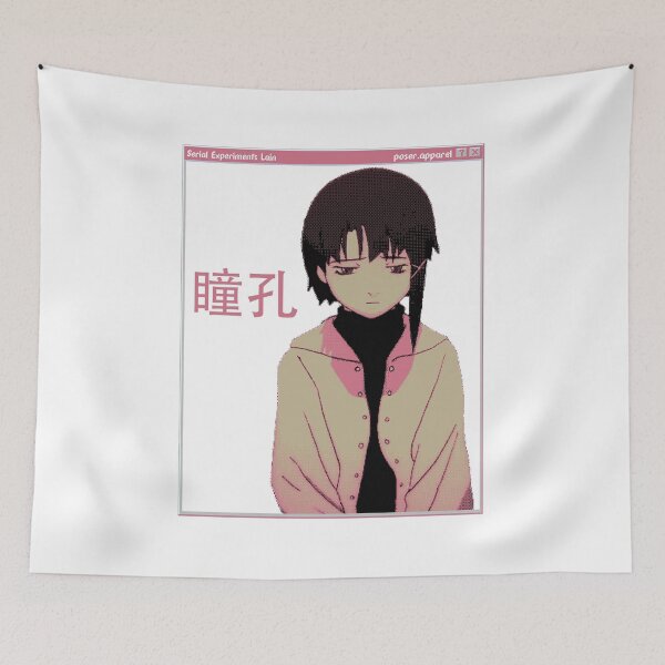 Item preview, SERIAL EXPERIMENTS LAIN - SAD JAPANESE ANIME AESTHETIC  designed and sold by PoserBoy.