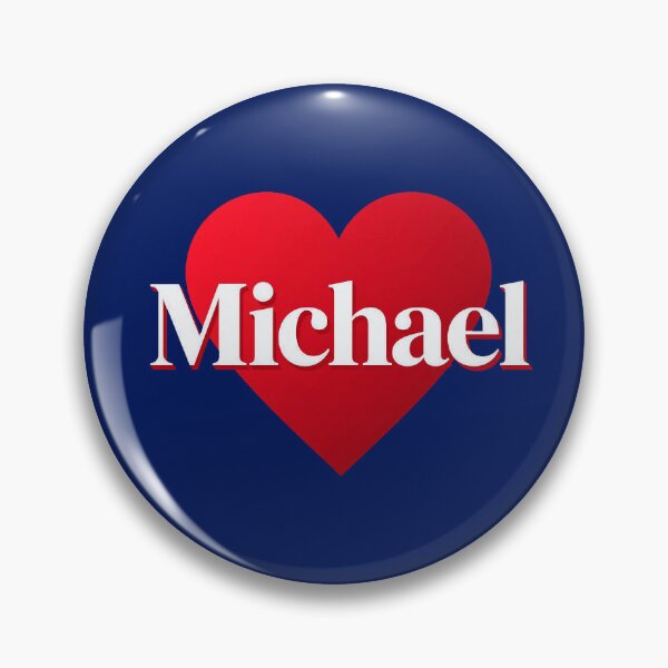 Item preview, Michael Heart Minimalist Typography Sweet Valentine Gift designed and sold by enochtucker.