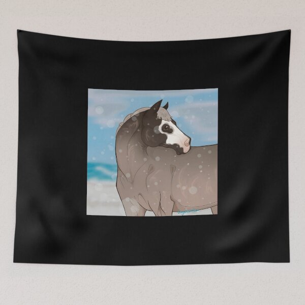 Item preview, Charming Horse in Winter Scene designed and sold by J-Mindful.
