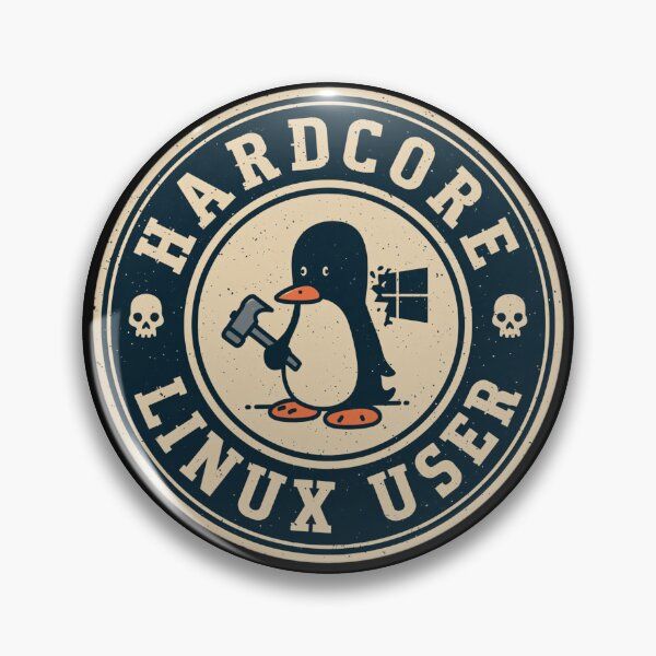 Item preview, Hardcore Linux User Humor 3 designed and sold by sunset-capturer.