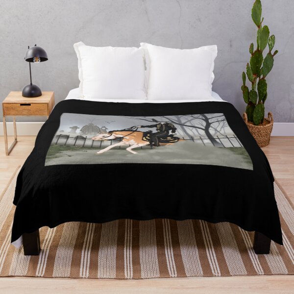 Item preview, Headless Horseman Riding through Foggy Graveyard designed and sold by J-Mindful.