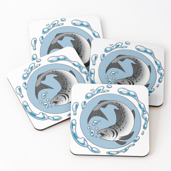 Item preview, Salmon designed and sold by HBOriginalsArt.