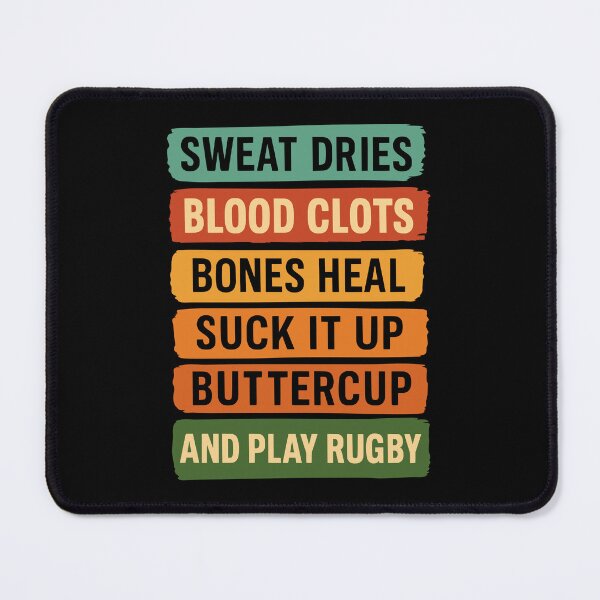 Item preview, funny rugby quote rugby designed and sold by kiakuki.