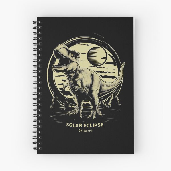Item preview, Dinosaur T-Rex Solar Eclipse Nature Circle designed and sold by EdaProsacco64.