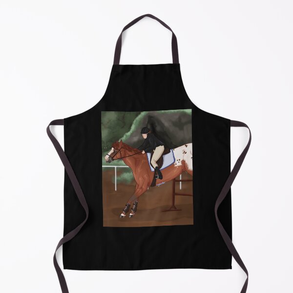 Item preview, Equestrian Jumper Riding a Horse designed and sold by J-Mindful.