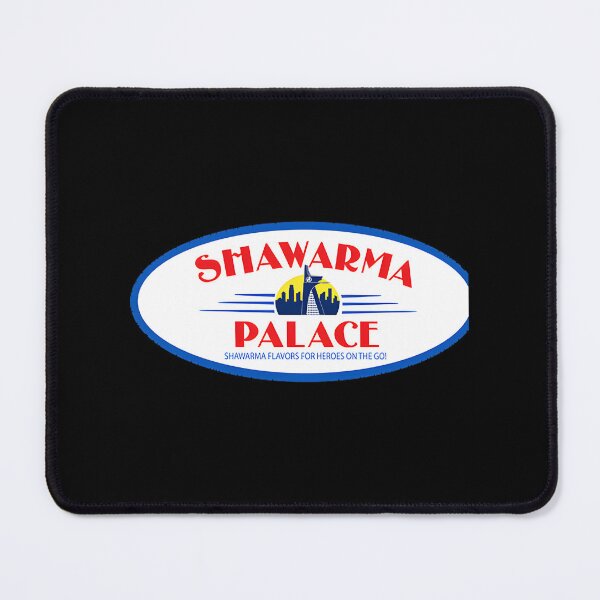 Item preview, Shawarma Palace Delicious Middle Eastern Street Food Illustration designed and sold by dlmathias.