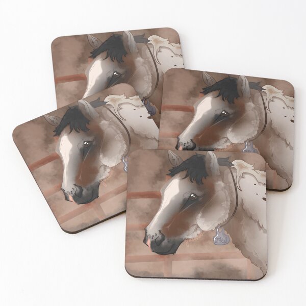 Item preview, Beautiful Horse Portrait with Tag designed and sold by J-Mindful.