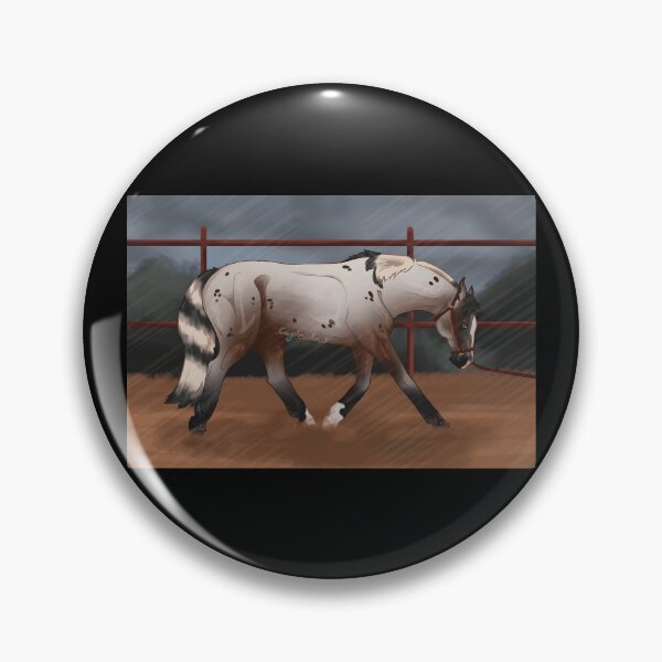 Item preview, Beautiful Appaloosa Horse Walking in the Rain designed and sold by J-Mindful.