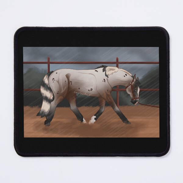 Item preview, Beautiful Appaloosa Horse Walking in the Rain designed and sold by J-Mindful.