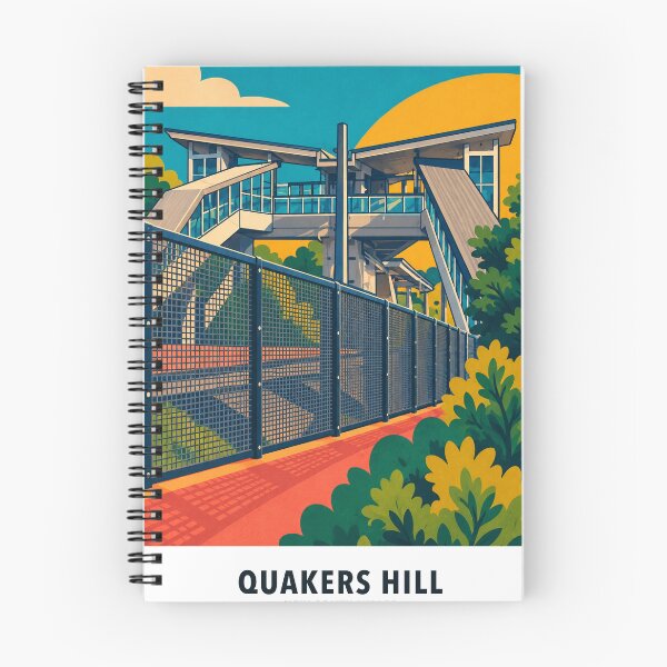 Item preview, Quakers Hill Railway Station Concourse designed and sold by Print My Town.
