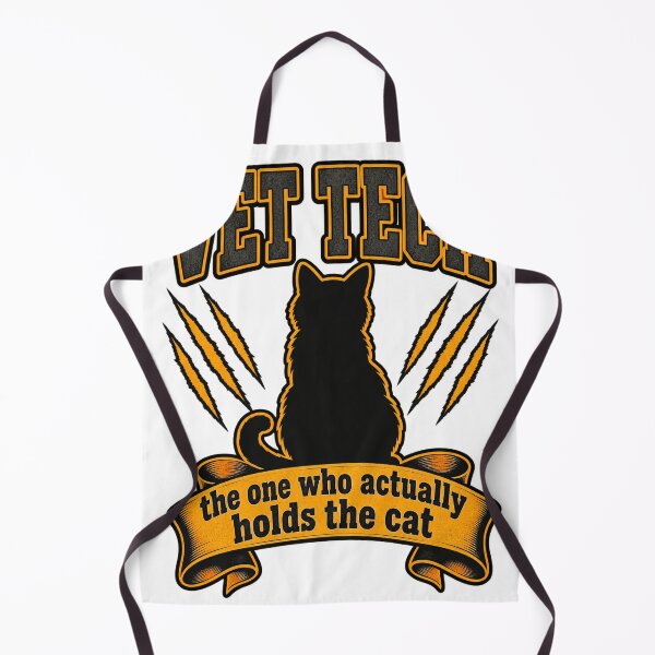 Item preview, Vet Tech the One Who Actually Holds the Cat Funny Gift designed and sold by ys96.
