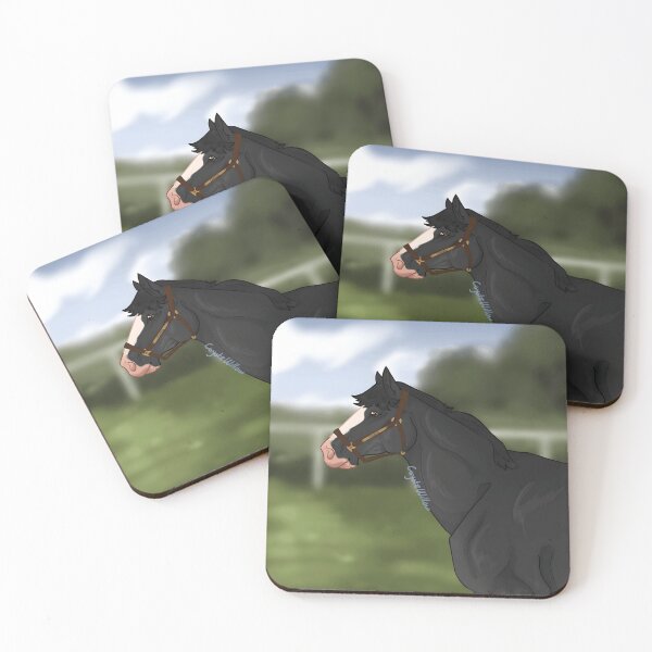 Item preview, Majestic Black Horse Portrait designed and sold by J-Mindful.