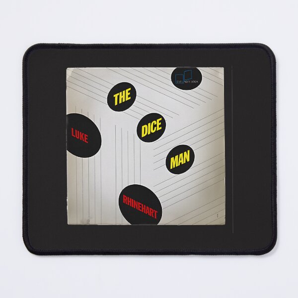 Item preview, The Dice Man Inspired Note Book Records Design by Rhinehart designed and sold by DeanUrevig.