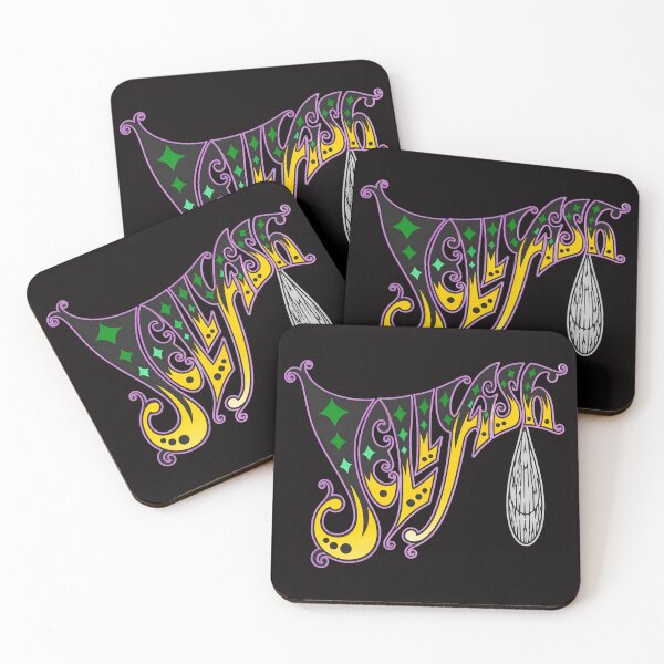Item preview, Retro Jellyfish Groovy Psychedelic Art designed and sold by Miroko-Draw.