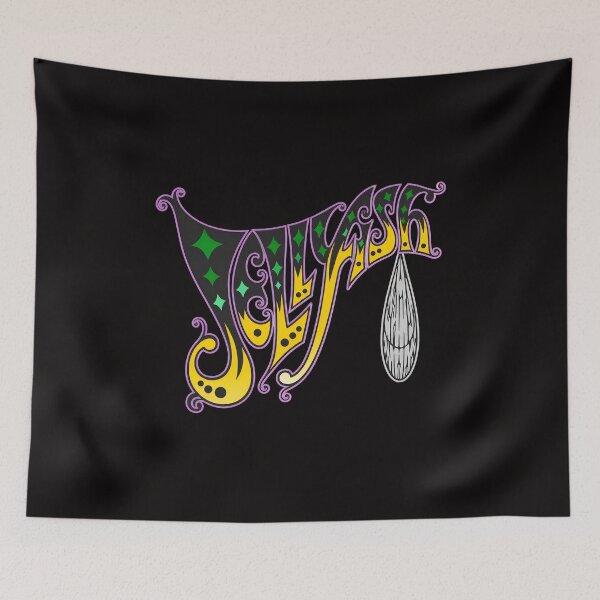Item preview, Retro Jellyfish Groovy Psychedelic Art designed and sold by Miroko-Draw.