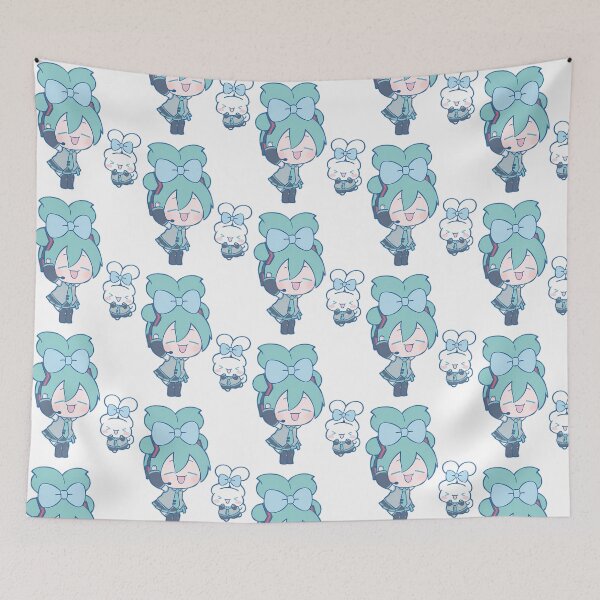 Aperçu de l'œuvre Miku et Cinnamoroll créée et vendue par lyledi-erdre.