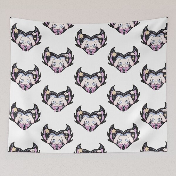 Item preview, Pastel Gothic Bunny Heart designed and sold by lyledi-erdre.