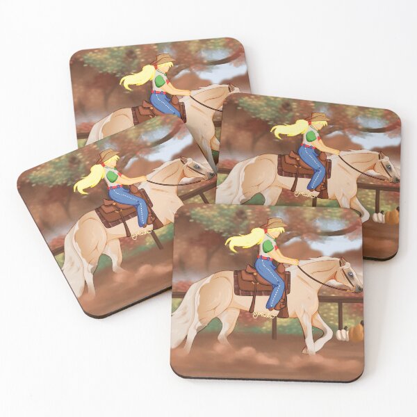 Item preview, Autumn Riding Adventure with Horse and Rider designed and sold by J-Mindful.