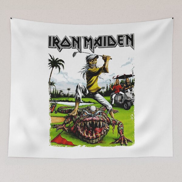 Item preview, Maiden Eddie Golfing Monster designed and sold by Rafiqrafisqy.