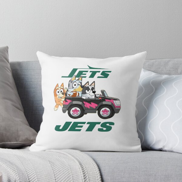 Item preview, Bluey Jetss Family Fun Car NFL Football Fan designed and sold by Kleinpixel.