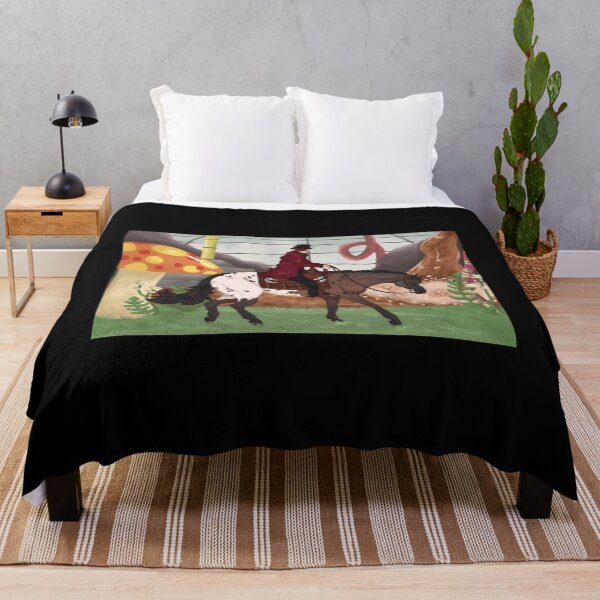 Item preview, Whimsical Cowboy Riding a Playful Horse designed and sold by J-Mindful.