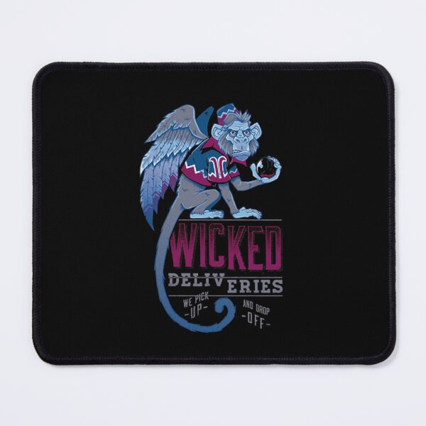 Item preview, Wicked Deliveries Flying Monkey Sport Mascot designed and sold by InesKreiger46.