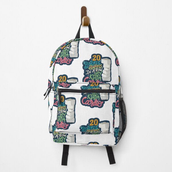 Item preview, Funny Cardio Fitness Indian Dessert Burfee Typography designed and sold by InesKreiger46.