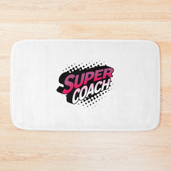 Item preview, Super Coach Best Coach Ever Design in Pink for Motivational Gifts designed and sold by moharchi.