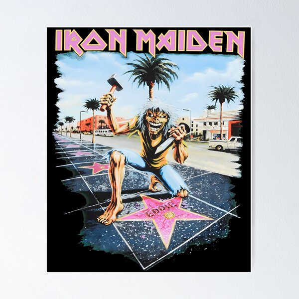 Item preview, Maiden Eddie Hollywood Walk of Fame designed and sold by Rafiqrafisqy.