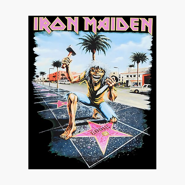 Item preview, Maiden Eddie Hollywood Walk of Fame designed and sold by Rafiqrafisqy.