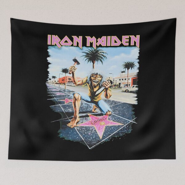 Item preview, Maiden Eddie Hollywood Walk of Fame designed and sold by Rafiqrafisqy.