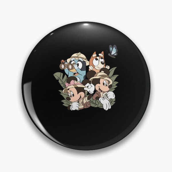 Artikelvorschau, Bluey Minnie Safari-Abenteuer-Crossover entworfen und verkauft von Kleinpixel.