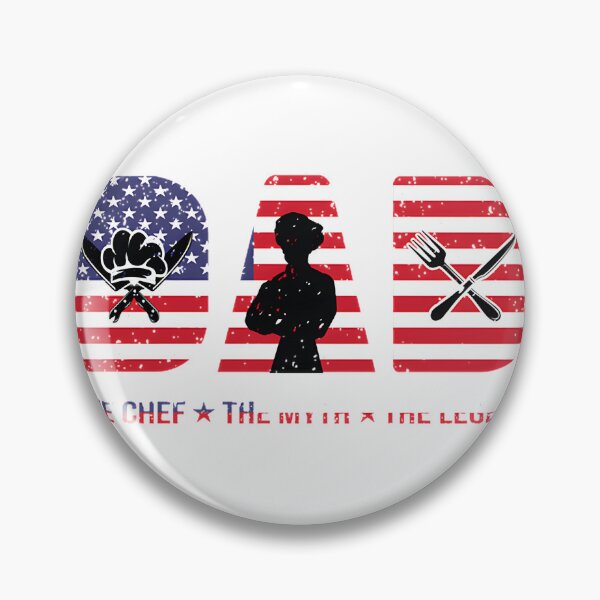 Item preview, Dad The Chef The Myth The Legend Funny Cooking Gift Design designed and sold by thiefofblood0w0.