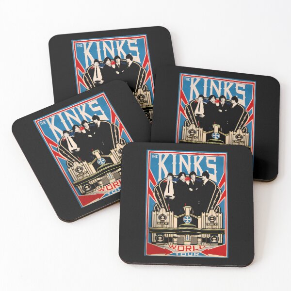 Item preview, Cuatro miembros de la banda de pie sobre el escenario. designed and sold by AFKChic.
