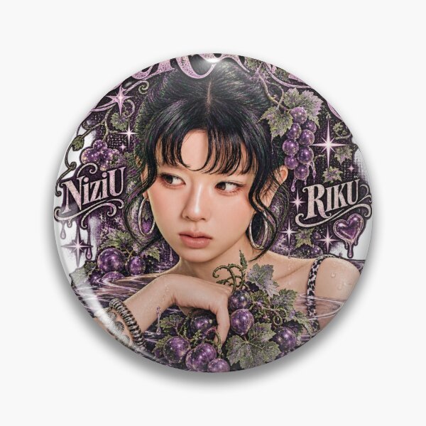 Item preview, Cute NiziU Riku Sour Grapes Grapebrier Visual designed and sold by Valereekmerch.
