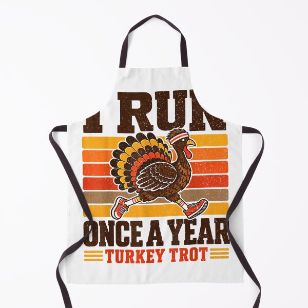 Item preview, Funny Thanksgiving Turkey Trot Running I Run Once A Year T-Shirt designed and sold by Pahagh19.