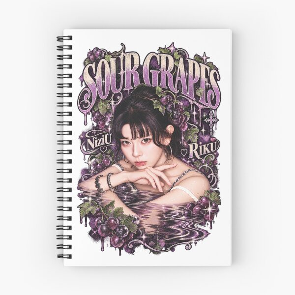 Artikelvorschau, NiziU Riku Sour Grapes Grapeleaf Concept entworfen und verkauft von Valereekmerch.