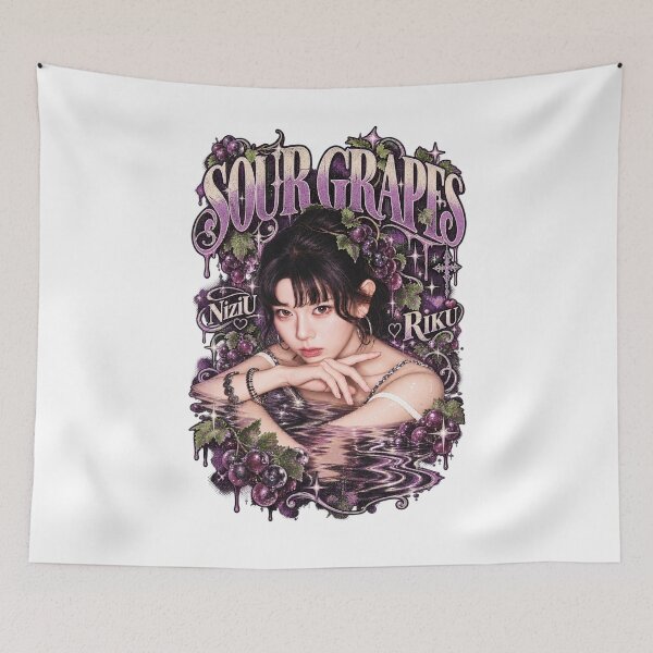 Item preview, NiziU Riku Sour Grapes Grapeleaf Concept designed and sold by Valereekmerch.