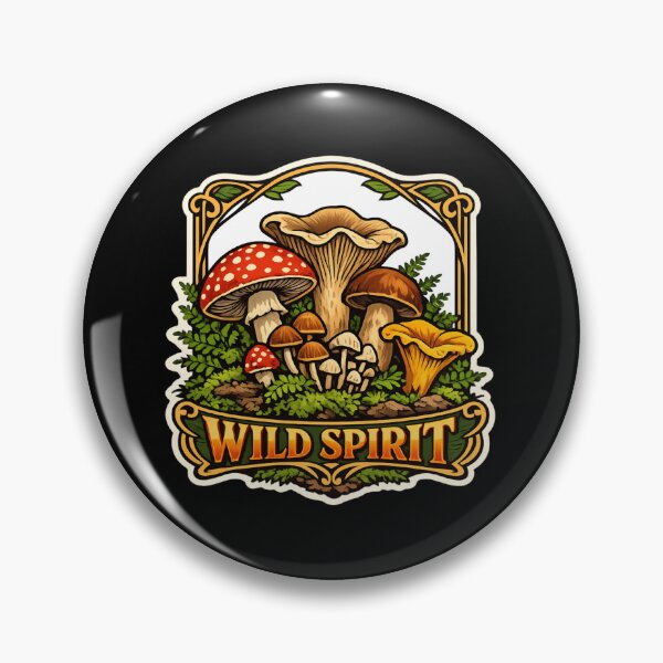 Artikelvorschau, Wilder Geist – Vintage-Pilz vom Waldwanderer entworfen und verkauft von SidTastic .
