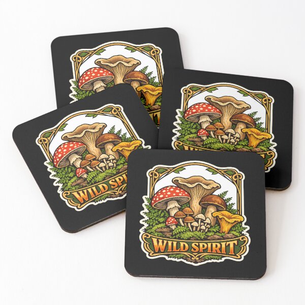 Item preview, Wild spirit - Woodland Wanderer Vintage Mushroom designed and sold by SidTastic .
